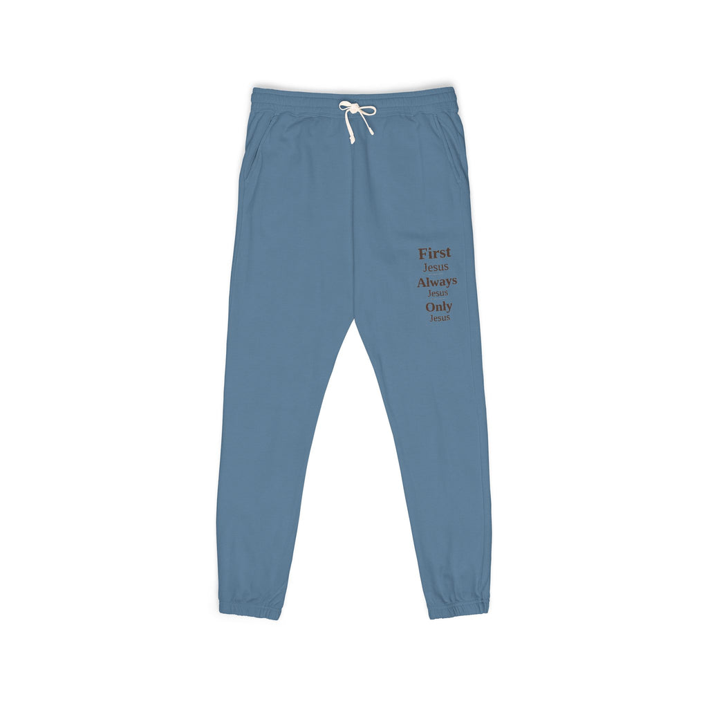 Cozy 'Best Mom Ever' Garment-Dyed Fleece Sweatpants – Soft Lounge Joggers