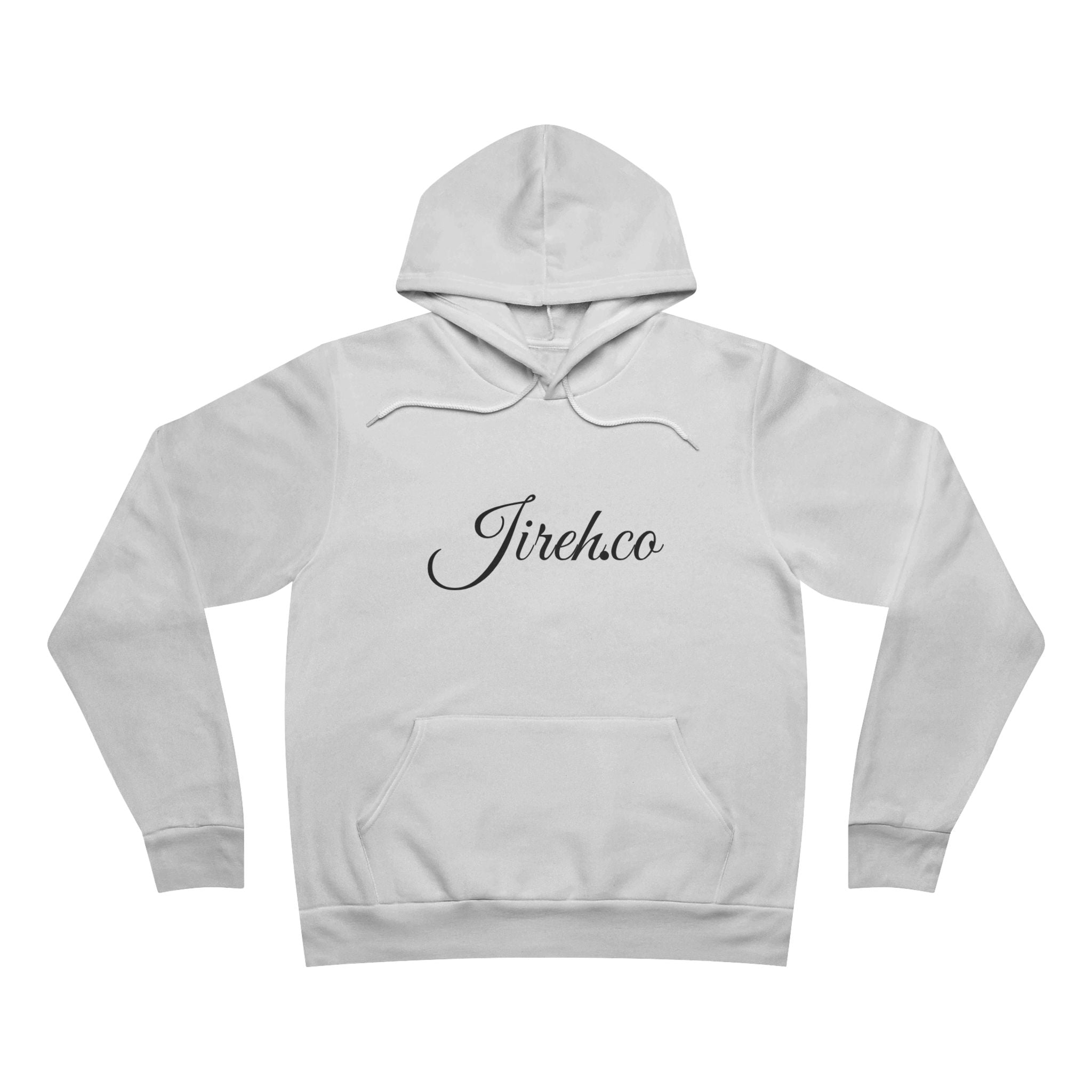 Pullover Hoodie — 'Jésus d'abord, Jésus toujours, Jésus seulement' Inspirational Back Print
