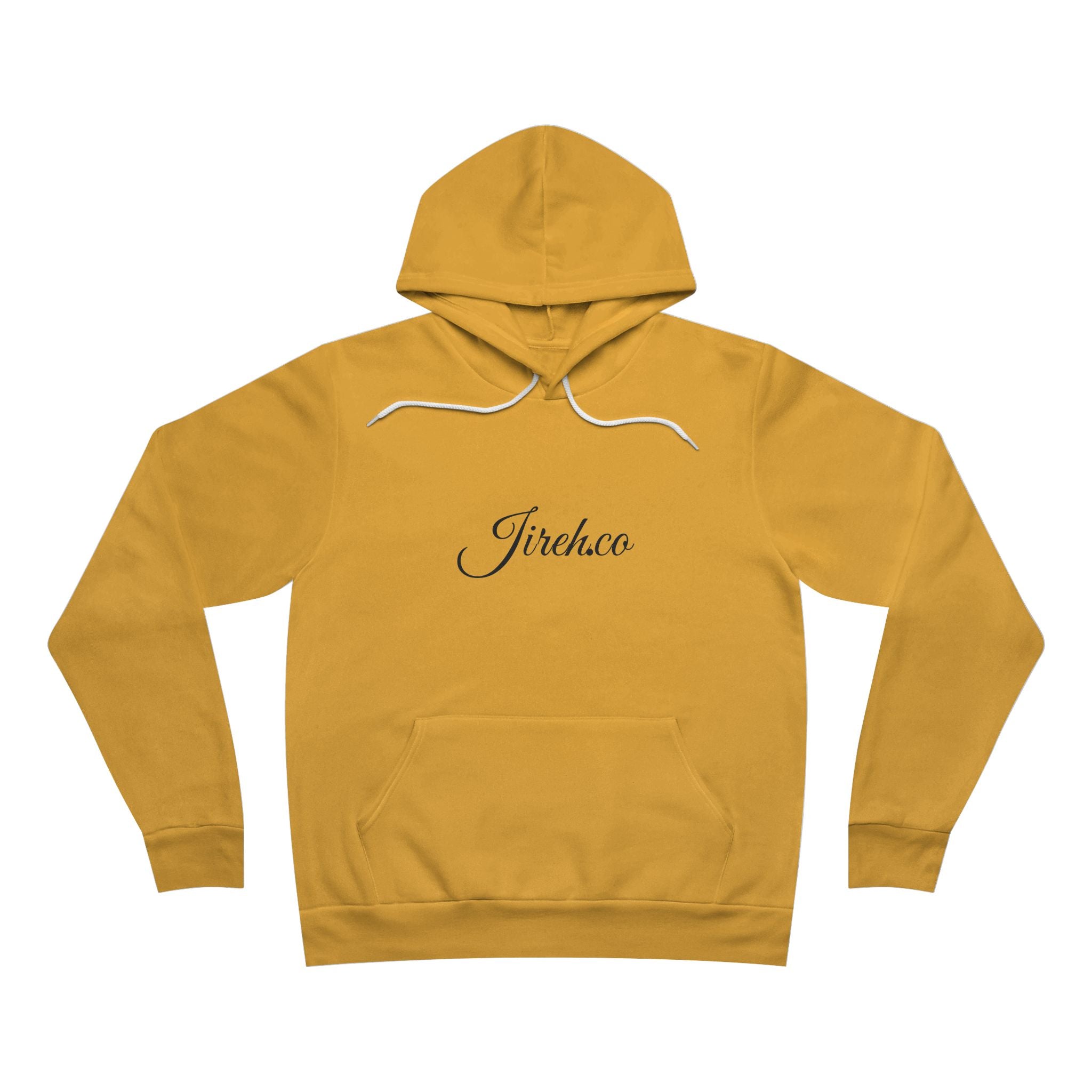 Pullover Hoodie — 'First Jesus, Always Jesus, Only Jesus' Inspirational Back Print