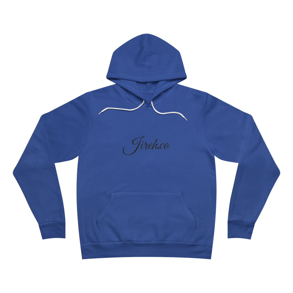 Pullover Hoodie — 'First Jesus, Always Jesus, Only Jesus' Inspirational Back Print
