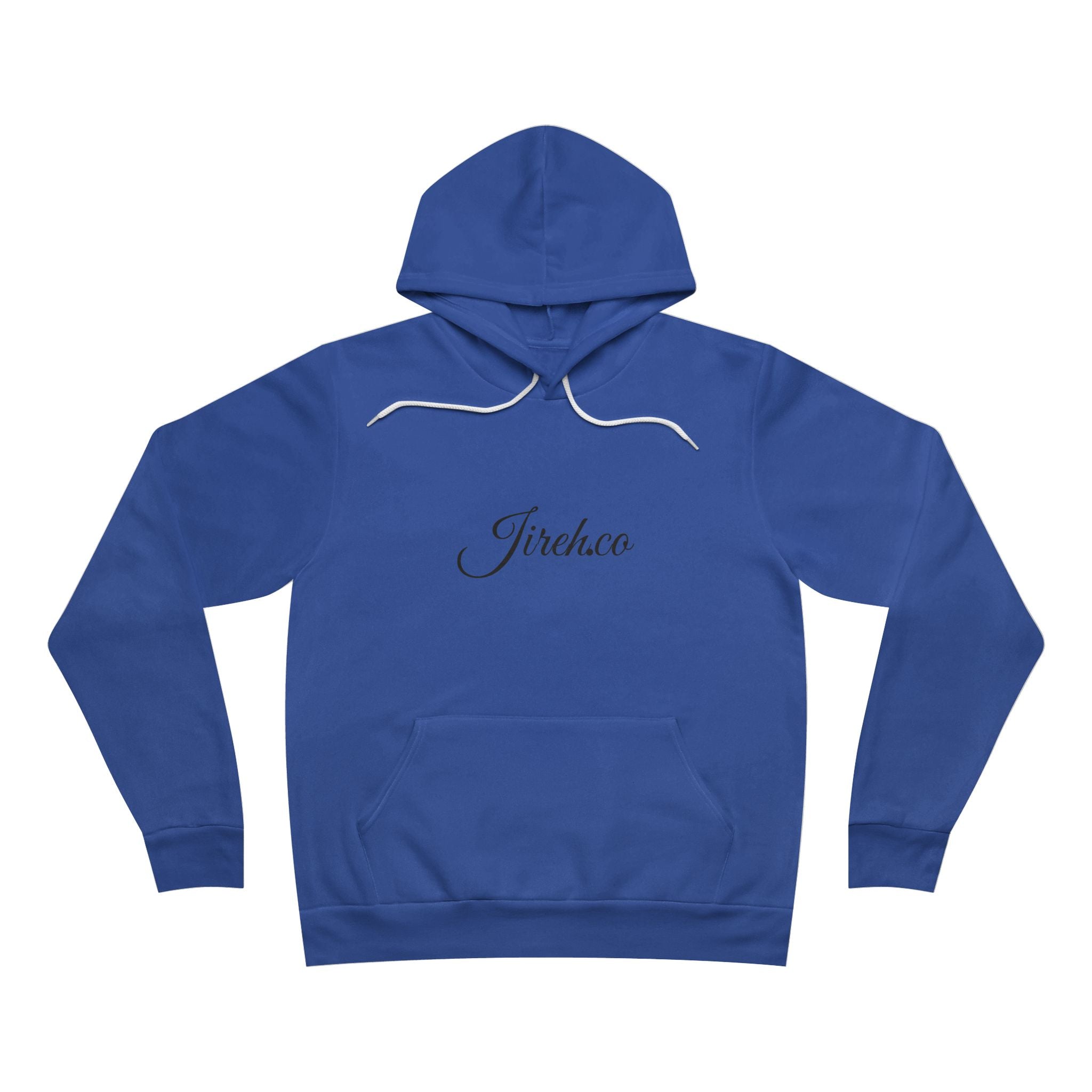 Pullover Hoodie — 'First Jesus, Always Jesus, Only Jesus' Inspirational Back Print