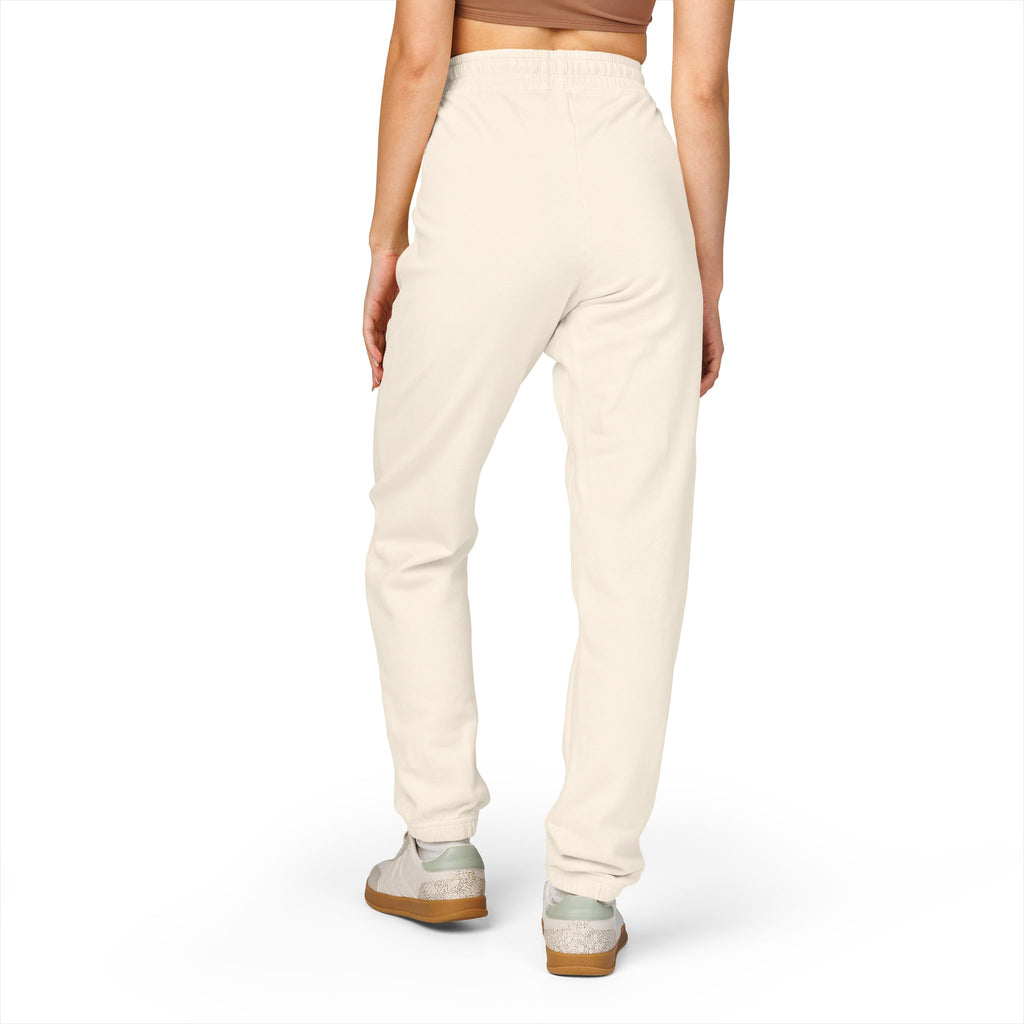 Cozy 'Best Mom Ever' Garment-Dyed Fleece Sweatpants – Soft Lounge Joggers